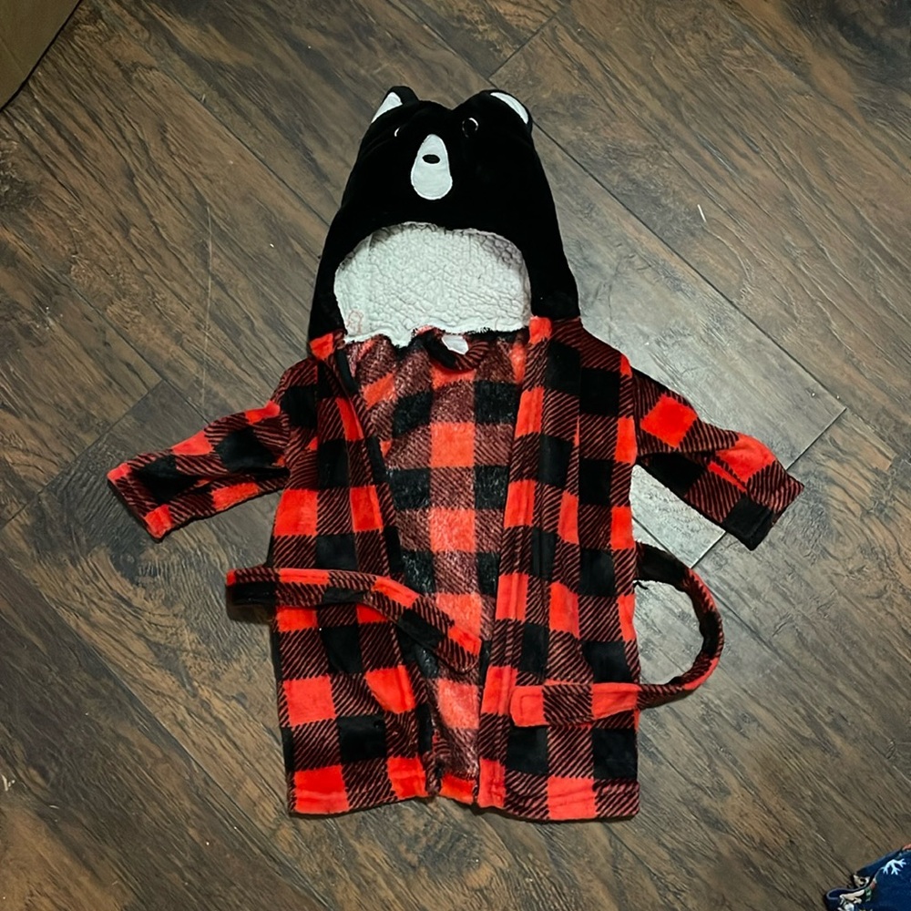 Baby Fleece Hooded Robe